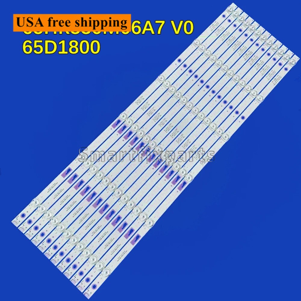 LED Backlight Strip for Hitachi 65C4 65R80 AW TV-65UHD4K LVU650LGDX 65D1800