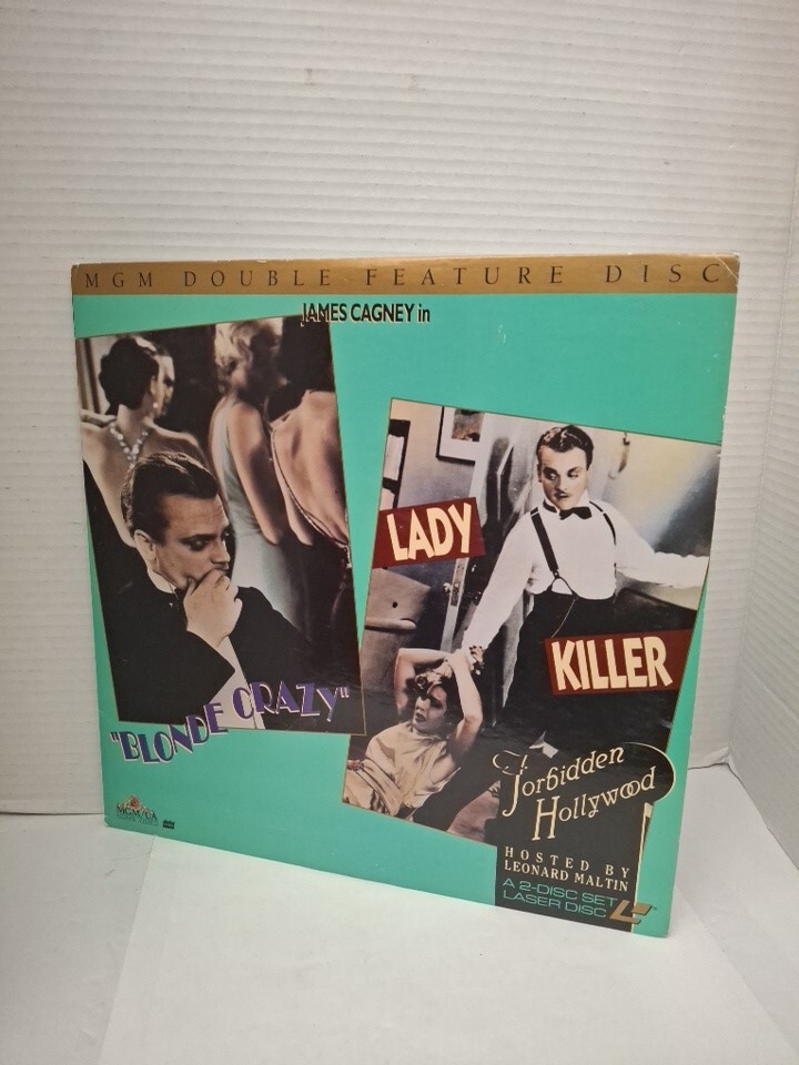 Blonde Crazy / Lady Killer (LASERDISC)James Cagney Forbidden CLASSIC