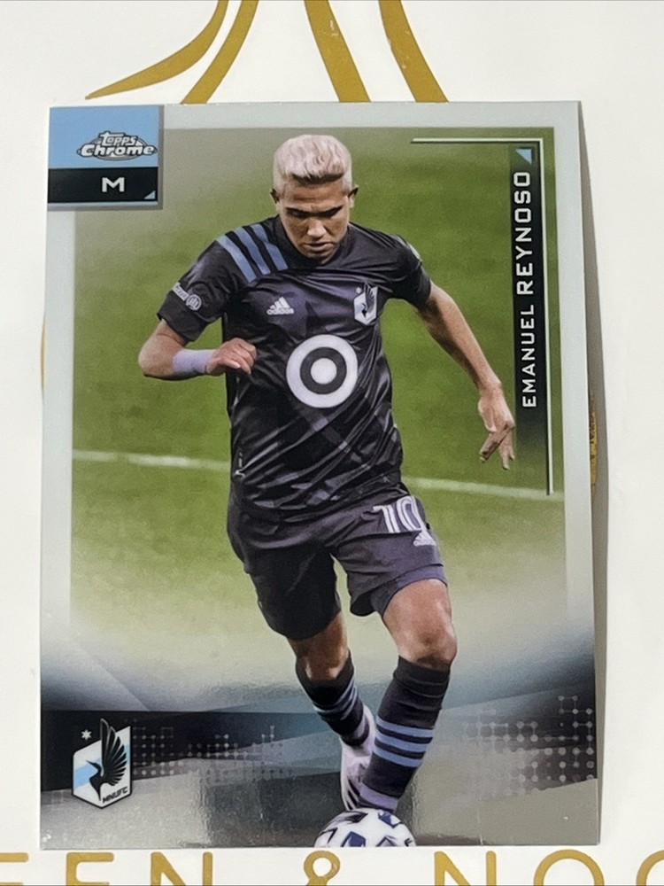 2021 Topps Chrome MLS - Emanuel Reynoso #106 (RC)