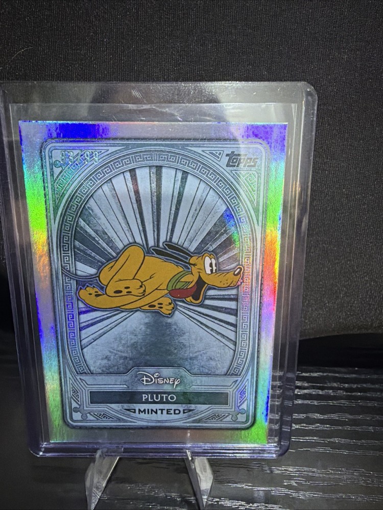 Disney Topps Mint 2025 Pluto Platinum  /99 #83
