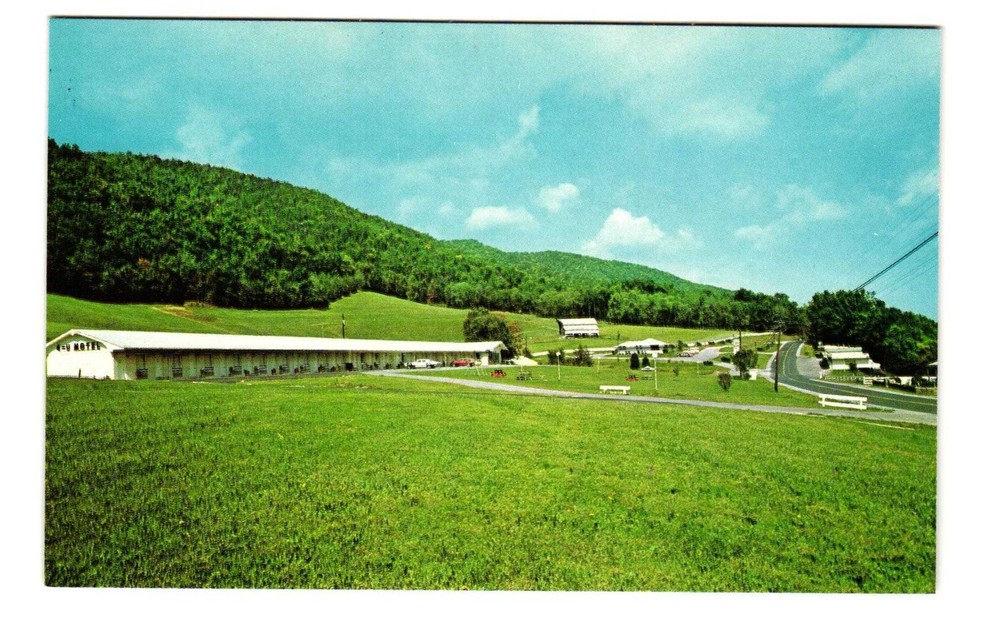 Hendrick's 4U Motel and Restaurant Seneca WV Vintage postcard unposted