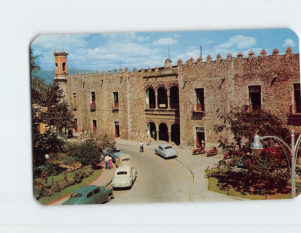 Postcard Cortes Palace Cuernavaca Mexico