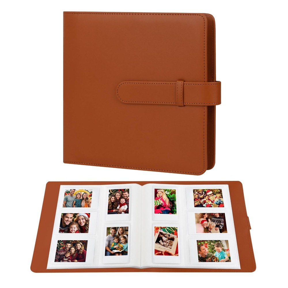Fujifilm Instax Mini 12 11 9 8+ Photo Album with 360 Pockets for Polaroid Prints