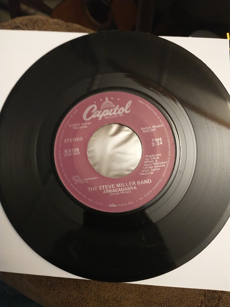 THE STEVE MILLER BAND Abracadabra 45 7