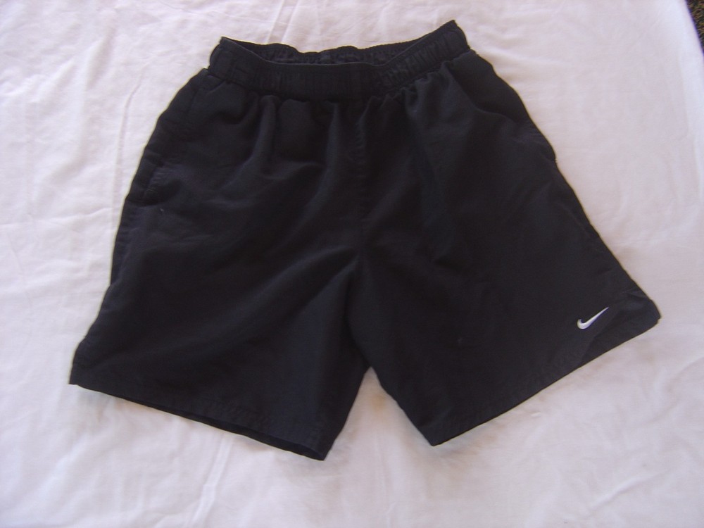 Nike  Women's  Running Shorts Black Size Small POLYESTER ELASTIC WAIST