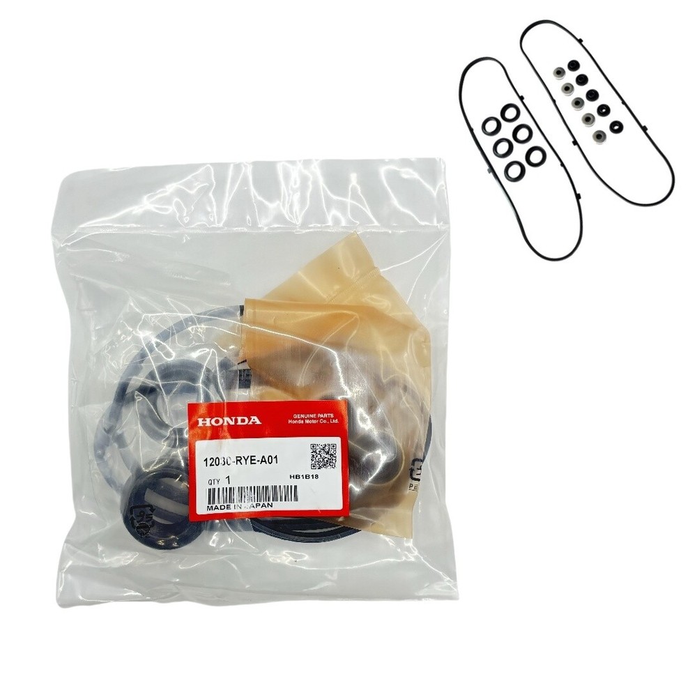 Honda OEM Valve Cover Gasket Full Seal Set Kit 12030-RYE-A01 for Acura