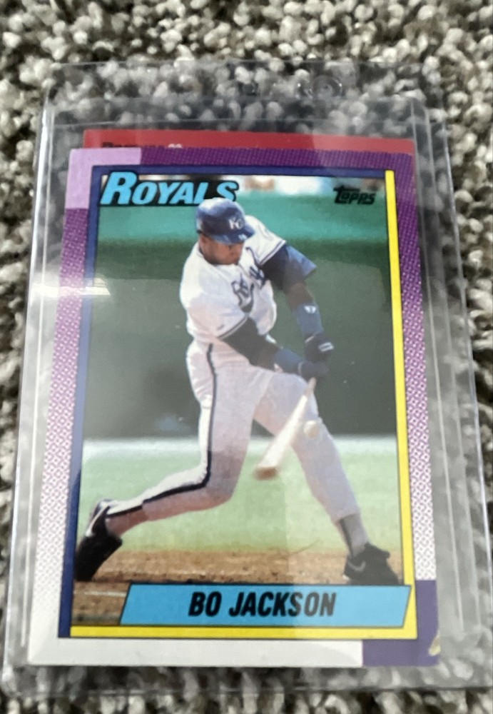 1990 Topps Bo Jackson #300 Collector's Edition (Tiffany) Football Card Free Ship