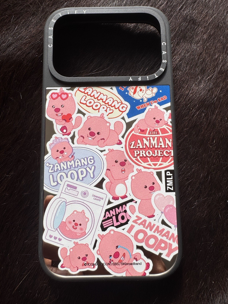 Casetify Zanmang Loopy 2D Sticker  iPhone 17 Pro Magsafe Compatible • Brand New