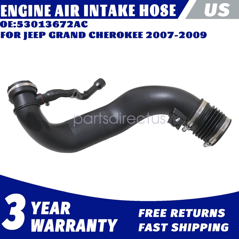 53013672AE For Jeep Grand Cherokee Commander 3.0 Engine Air Intake Hose New