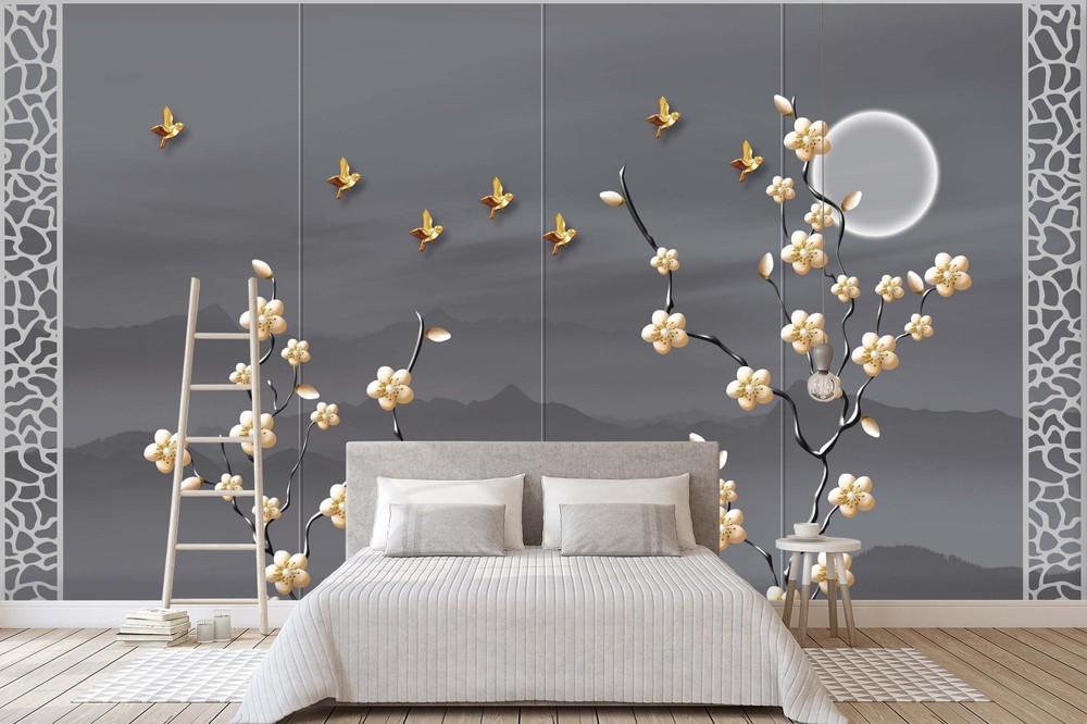 3D Chinese Classical Painting Wall Murals Wallpaper Murals Wall Sticker 9