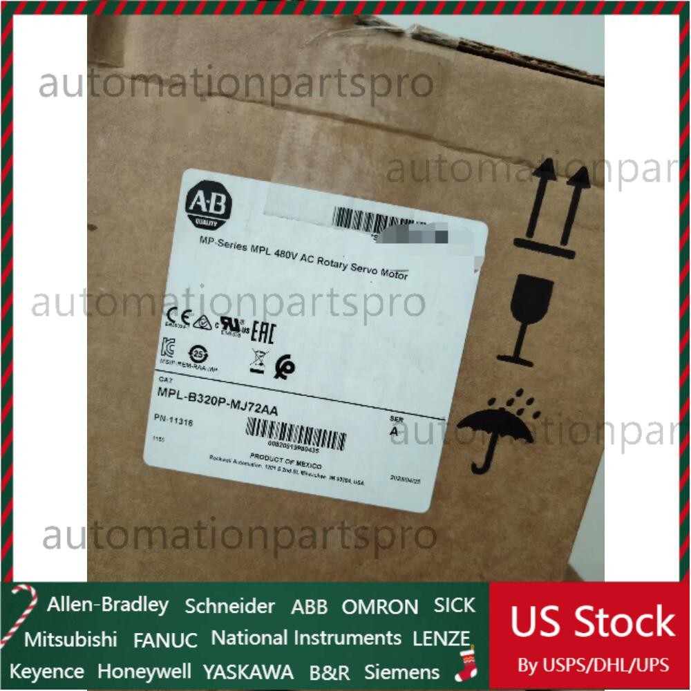AB MPL-B320P-MJ72AA Brand New Servo Motor In Unopened Box MPLB320PMJ72AA