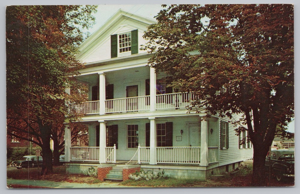 State View~Fireland Historical Society Museum Norwalk Ohio~Vintage Postcard