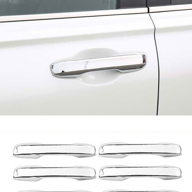 For Honda CR-V 2023-2025 Chrome Car Exterior Side Door Handle Cover Shell Trim