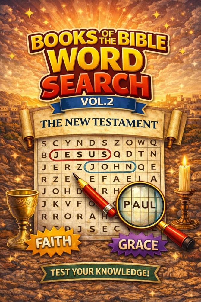 Books of the Bible Words Search Volume Two: The New Testament