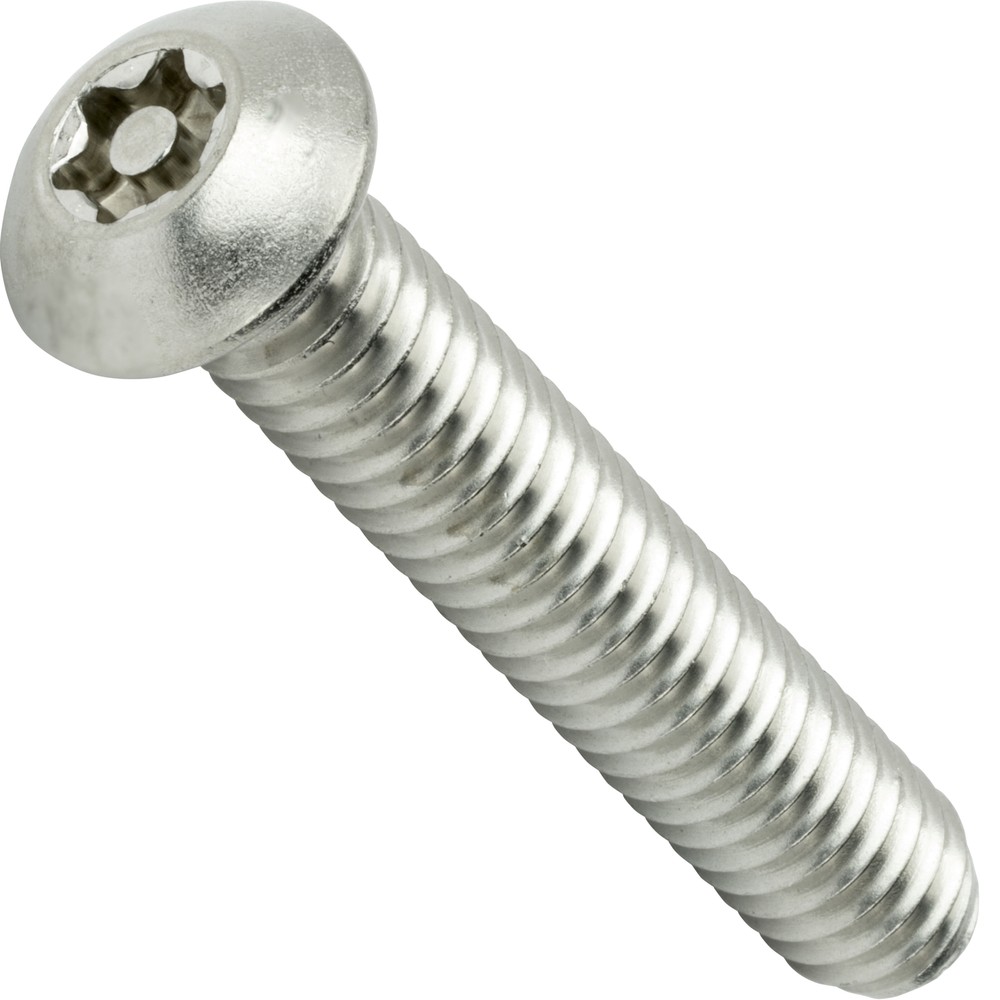 Stainless Steel 8-32 x 3/8 Torx Security Button Head Machine Screws 250 Pack