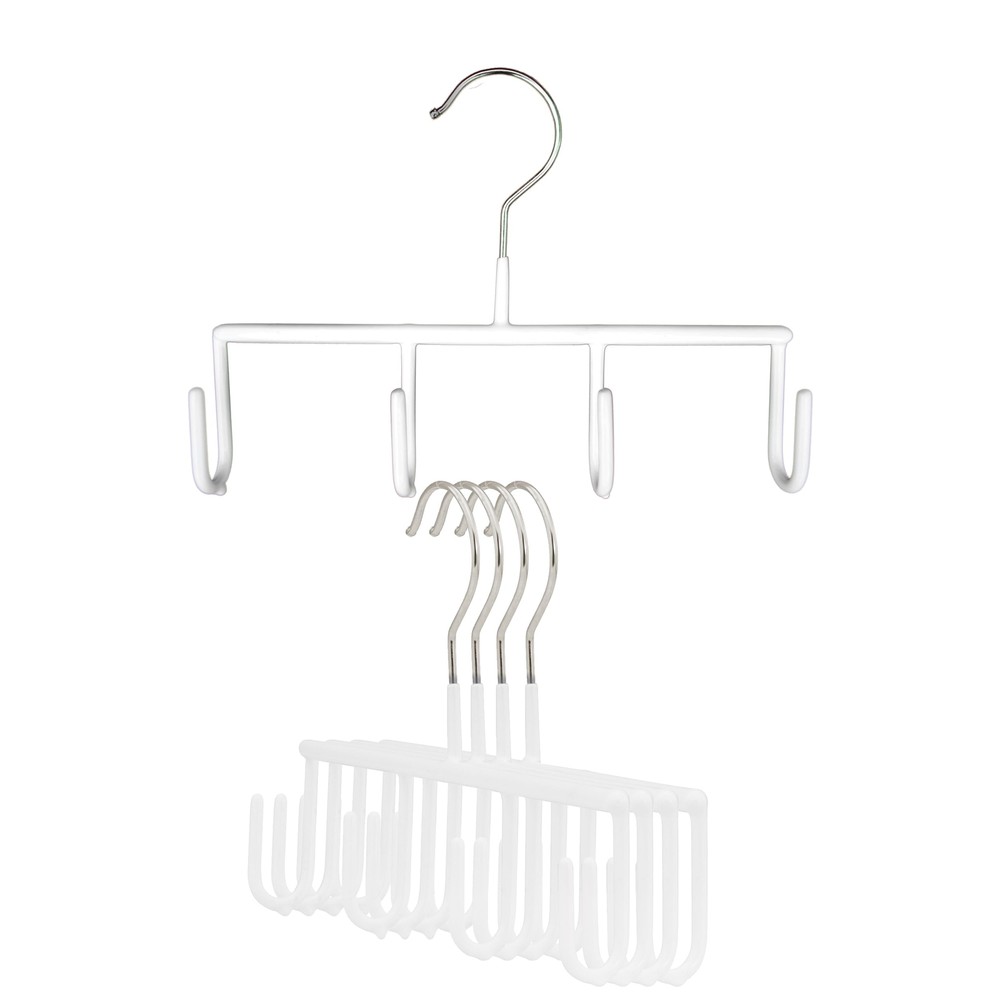 Reston Lloyd 4-Hook Non-Slip Space-Saving Belt Hanger