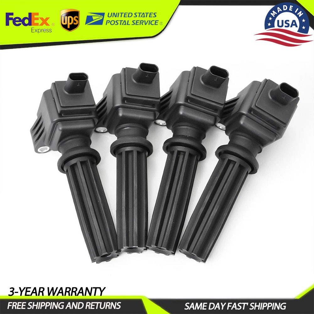 4PCS Ignition Coils For 2012-2017 Ford Focus 1.5L CM5E-12A366-BC MKZ Explorer