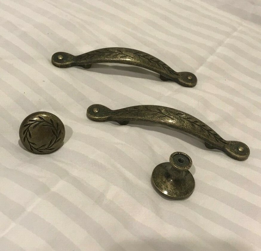 Brass Drawer Handle Sets Handles Pulls Hardware Lot Pull Furniture Drawers Knobs