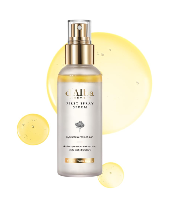 dAlba White Truffle Vegan Glow Mist Serum – Korean Skincare 3.38 fl oz