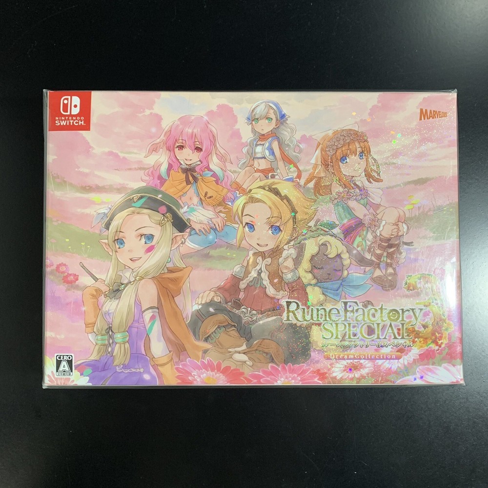 Unopened SW Rune Factory 3 Special Dream Collection Limited Edition Nintendo