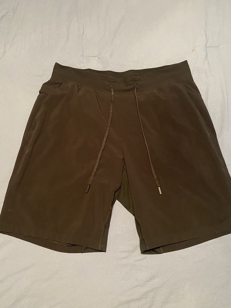 Lululemon Zeroed In Linerless Shorts Mens L 9 Inch Inseam Black