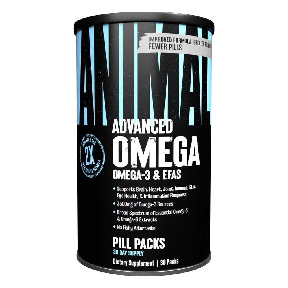Advanced Omega Essential Fatty Acids - High Potency 3500mg Omega 3 & Omega 6 ...