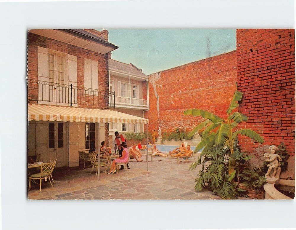 Postcard Chateau Motor Hotel Louisiana USA