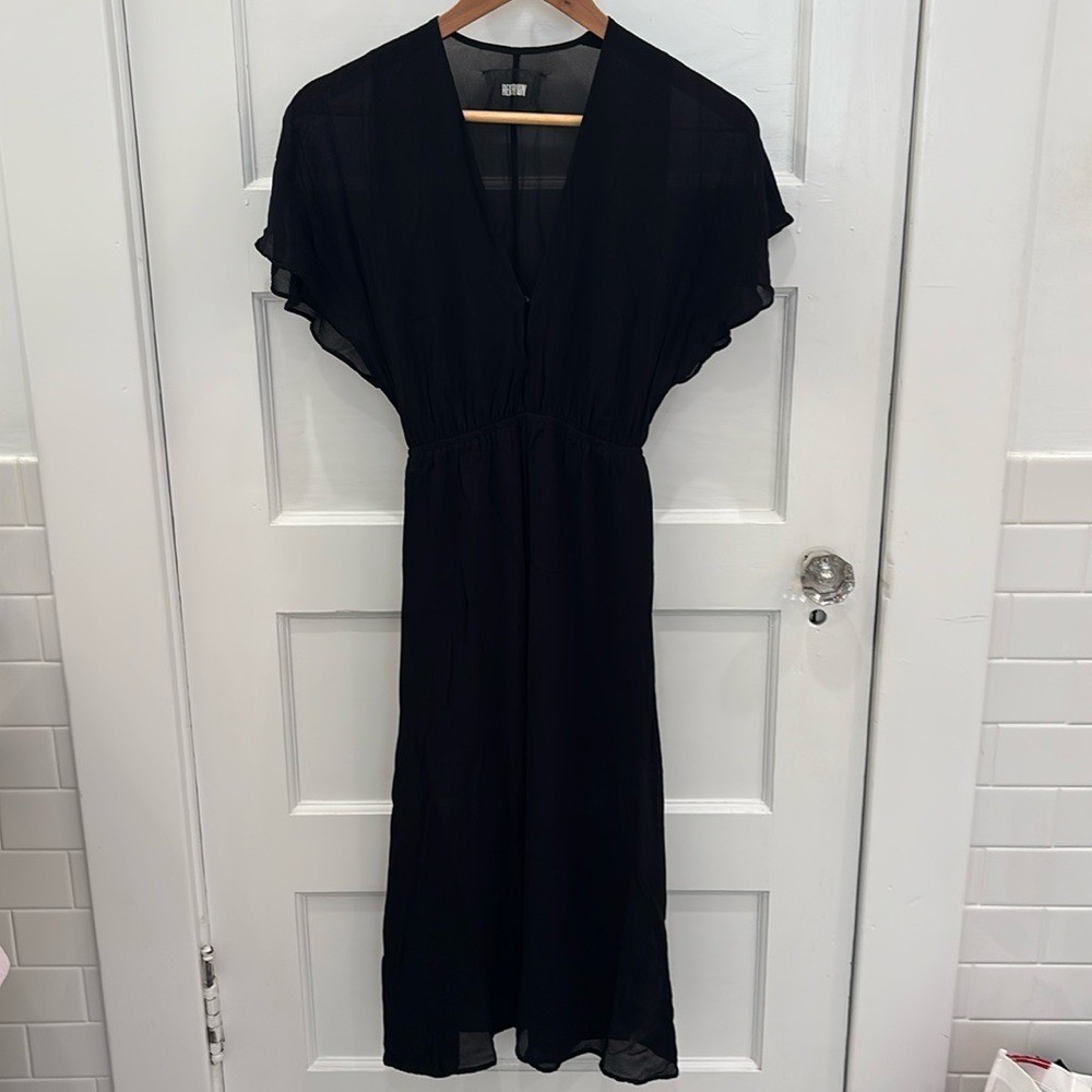 Women's Reformation Positano Dress in Black, Size S