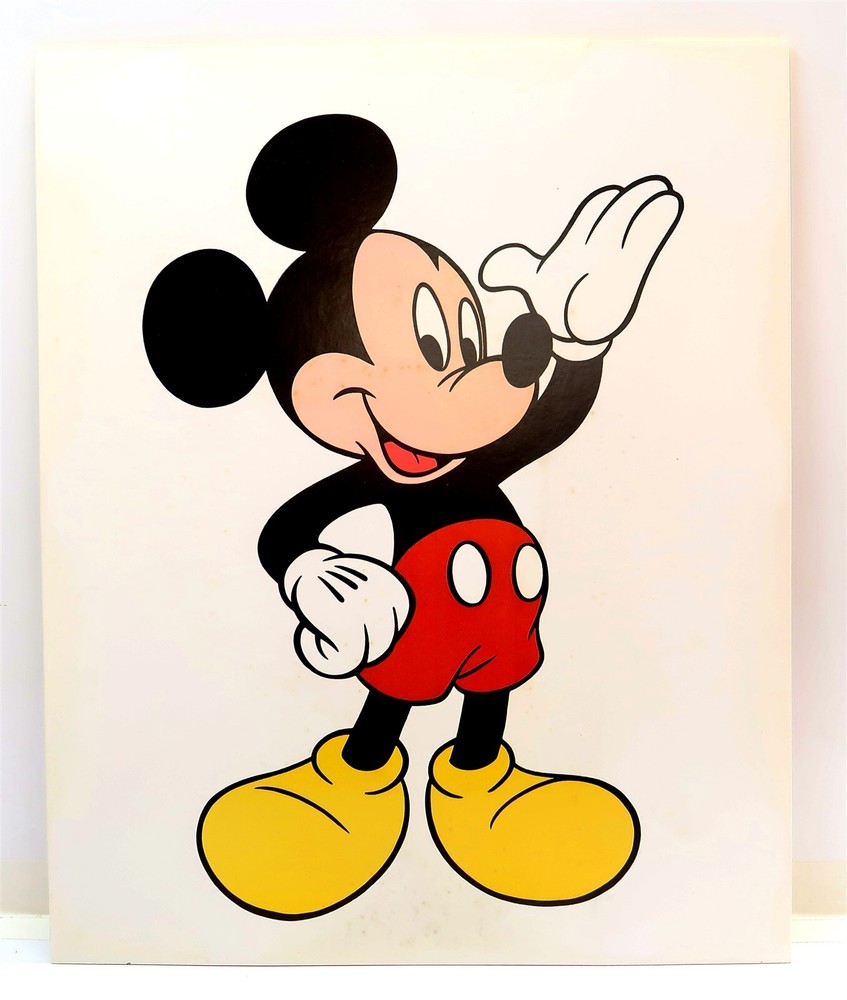 Vintage MICKEY MOUSE Walt Disney Poster 27