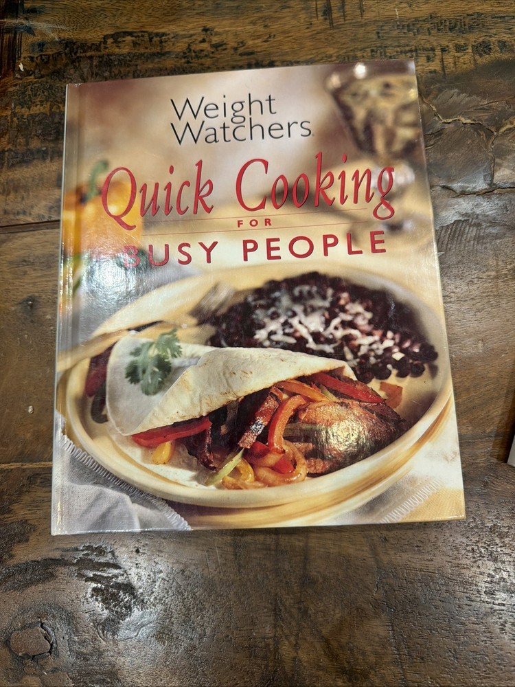 VINTAGE Weight Watchers Healthy Busy People 1999 Cookbook Recipes Cooking