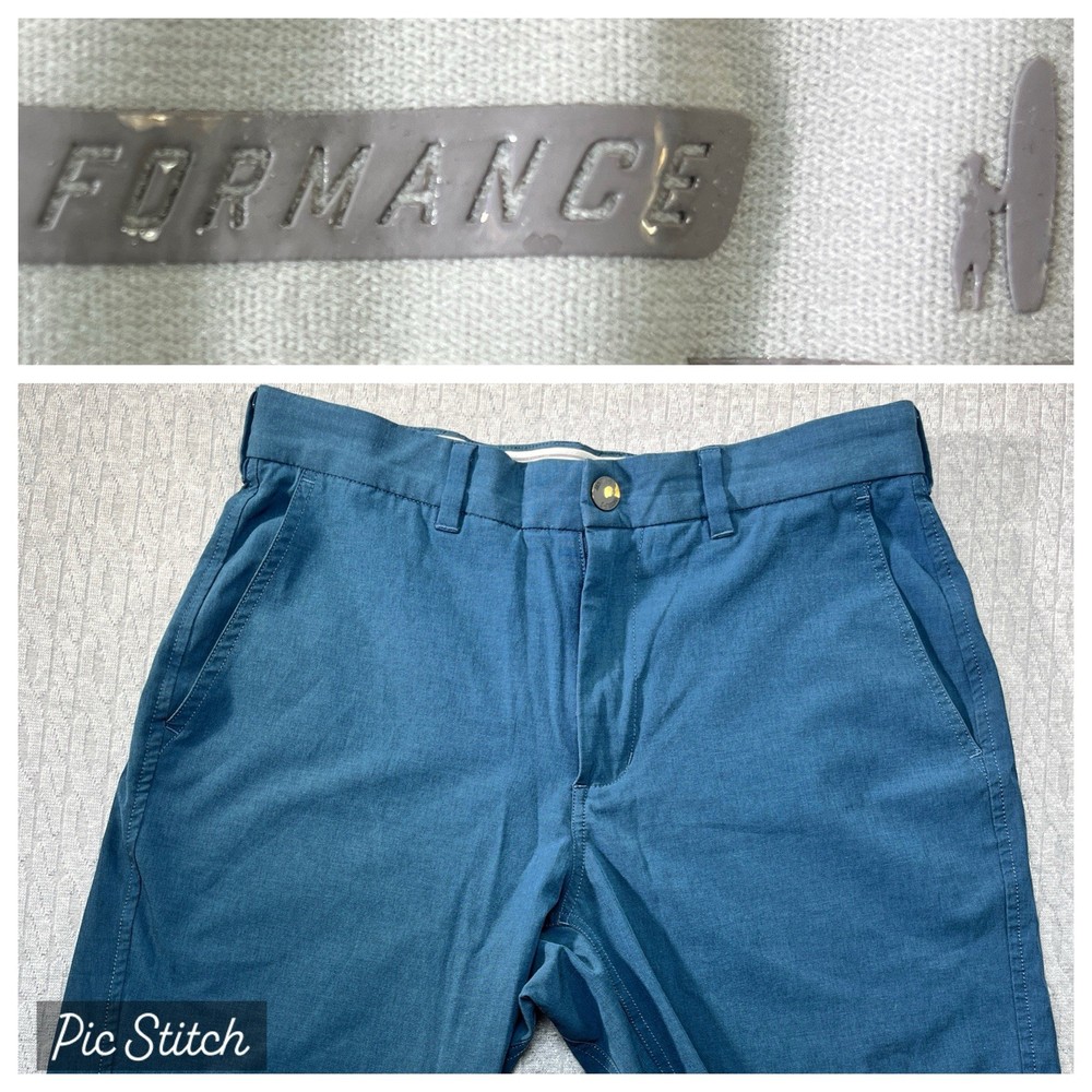 Johnnie-O Prep- Performance Golf Dress Shorts Men’s Size 30 lightweight outdoor