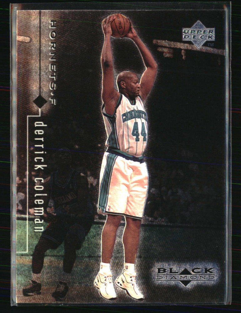 1998-99 Upper Deck Black Diamond Derrick Coleman #21 Basketball Card