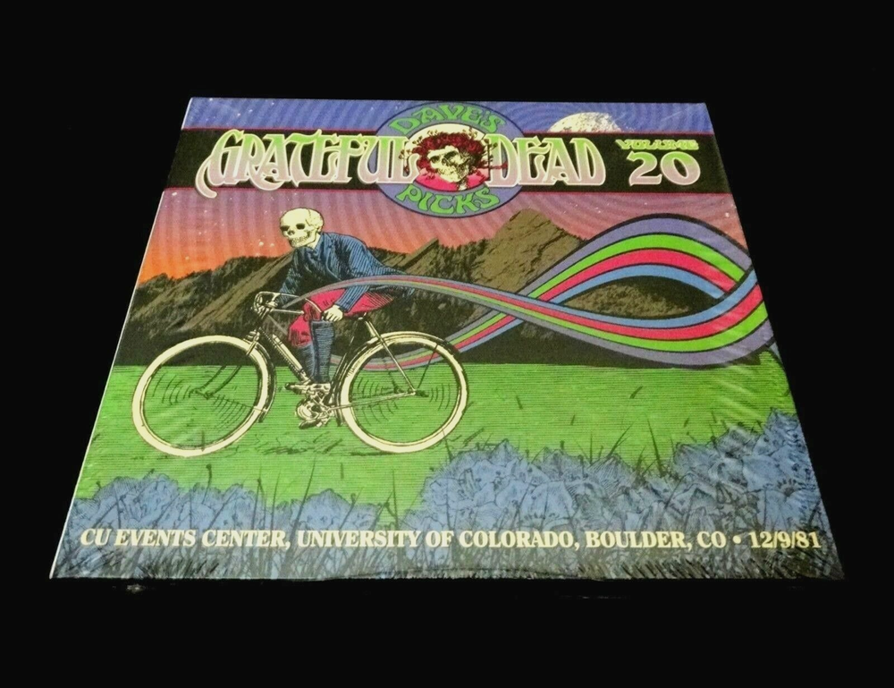 Grateful Dead Dave's Picks 20 Univ. of Colorado Boulder CO CU 12/9/81 1981 3 CD