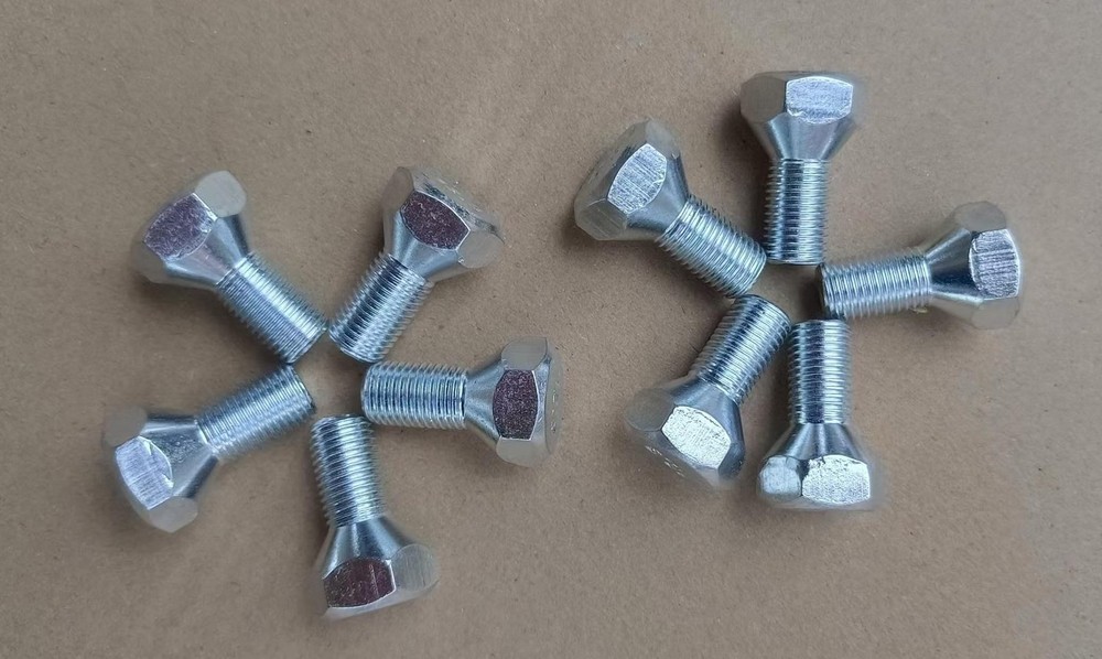 10pcs Wheel Lug Bolts K3211-17120 Replacement for Kubota 7/16-20, Silver