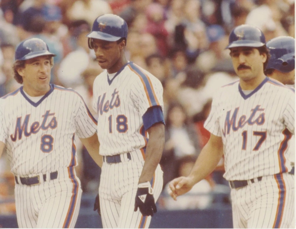 Gary Carter Darryl Strawberry Keith Hernandez N.Y. Mets 8x10 PHOTO PRINT
