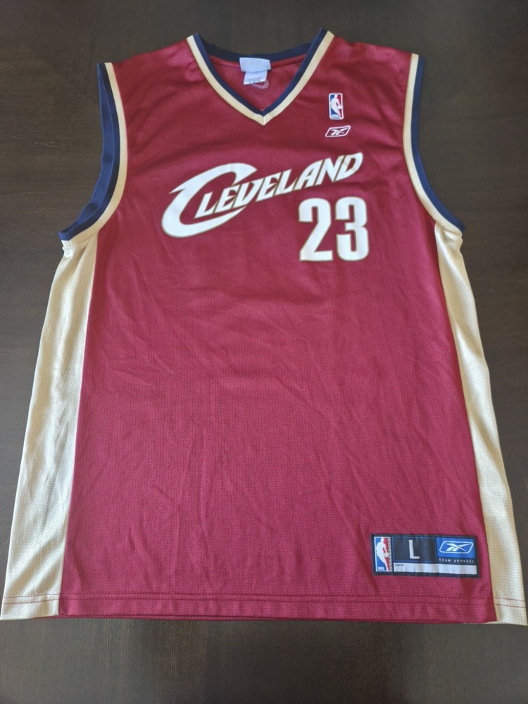 Reebok Cleveland Cavaliers Lebron James 23 Jersey Large