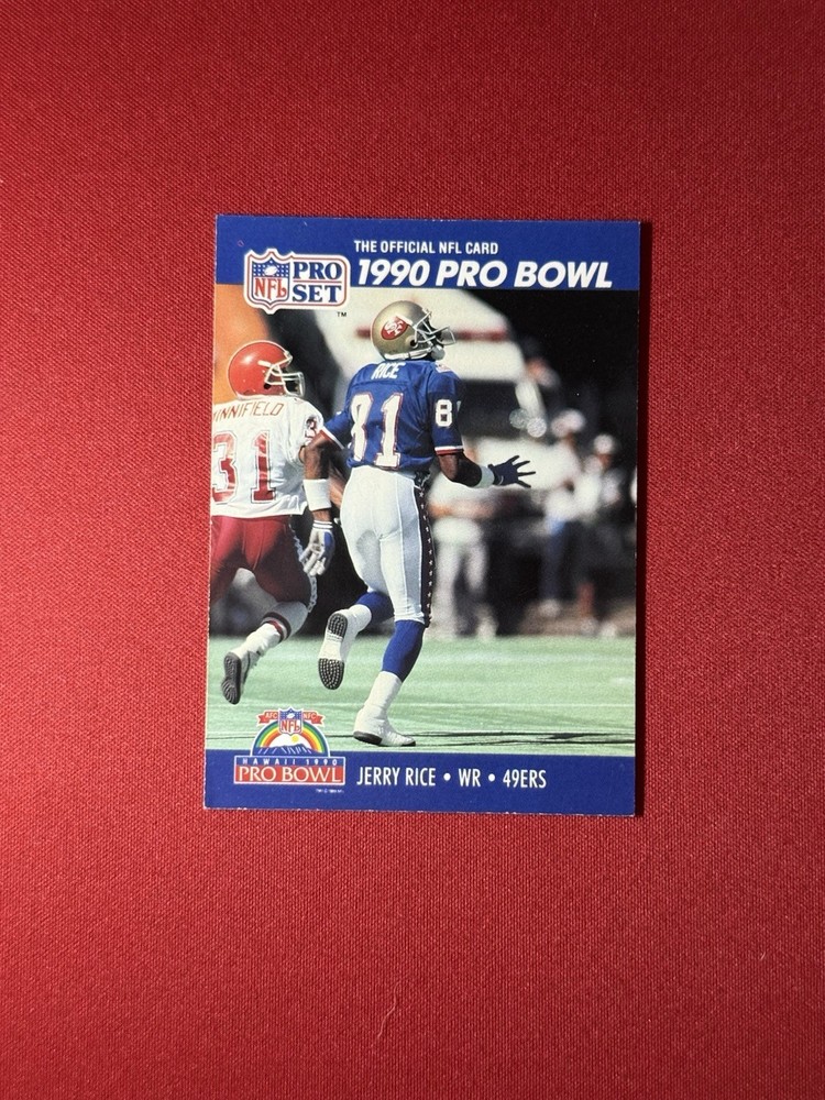 1990 Pro Set - Pro Bowl Jerry Rice #411