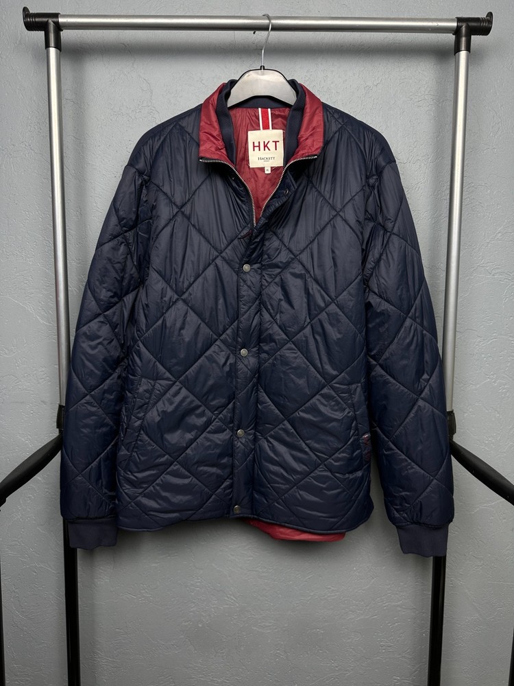 Hackett London Mens Quilted Jacket Size XL