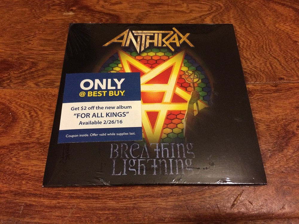 ANTHRAX Breath Lightning (CD)Another great item from Rarewaves USA | Free delivery!