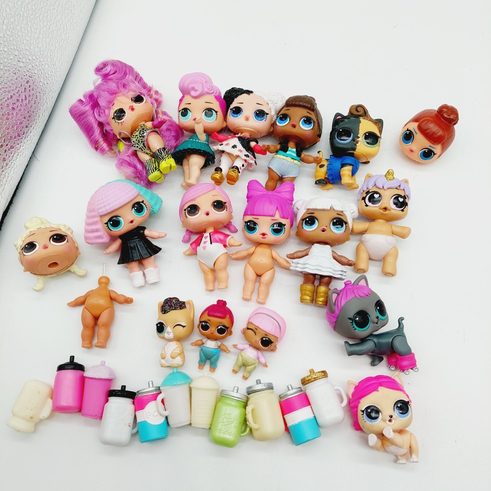 LOL Surprise Dolls Pets Accessories Lot Mixed Sizes Years Collection