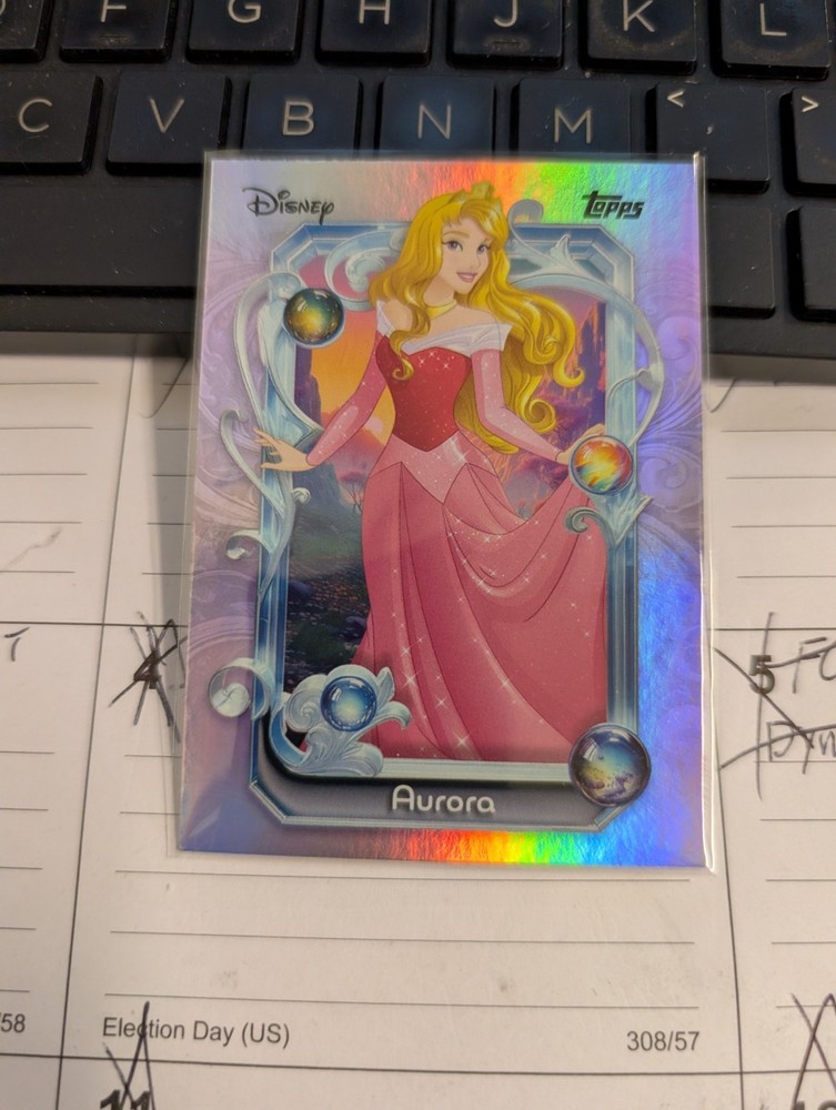 2025 Topps Disney Wonder Cartoon Princess Aurora #153 Sleeping Beauty