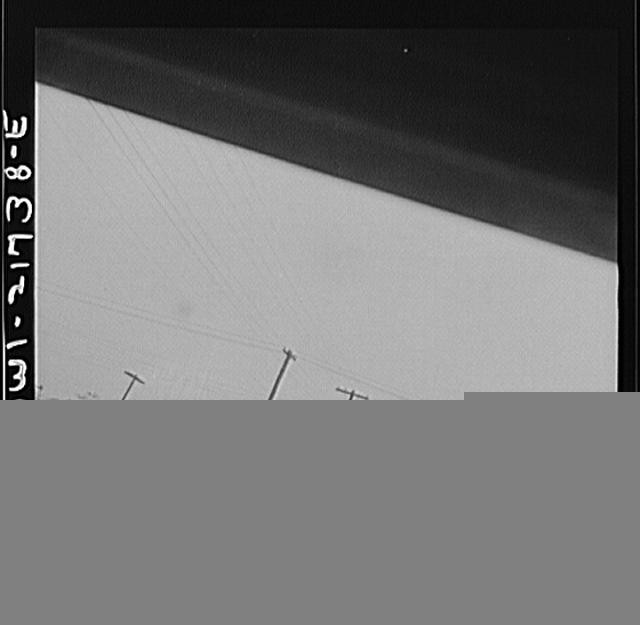 Photo:1900s Abstract Sky Power Lines Photograph Print