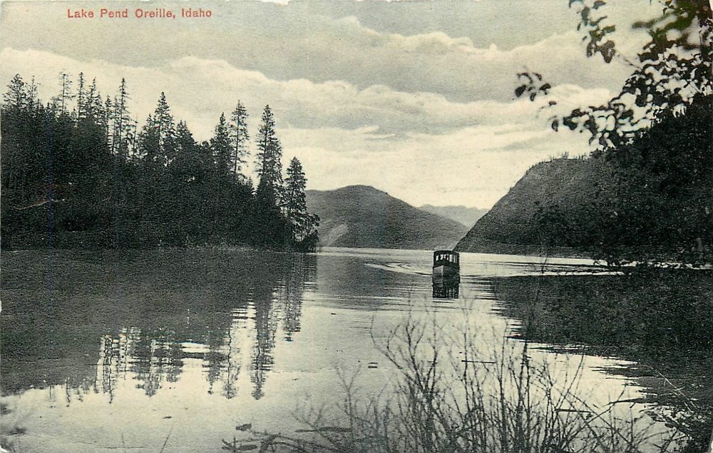 c1910 Idaho Lake Pend Oreille Bloom Bros #3932 Postcard 26-3840