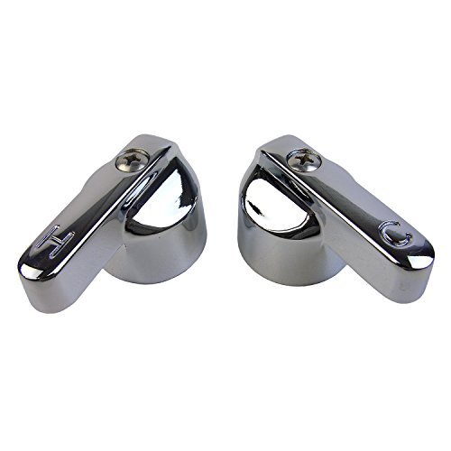 Lasco 01-4000 Fit-All Small Style Lever Handles, 1-1/4