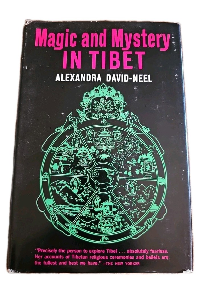 Magic and Mystery in Tibet Alexandra David-Neel 1965 HC DJ Occult Mysticism