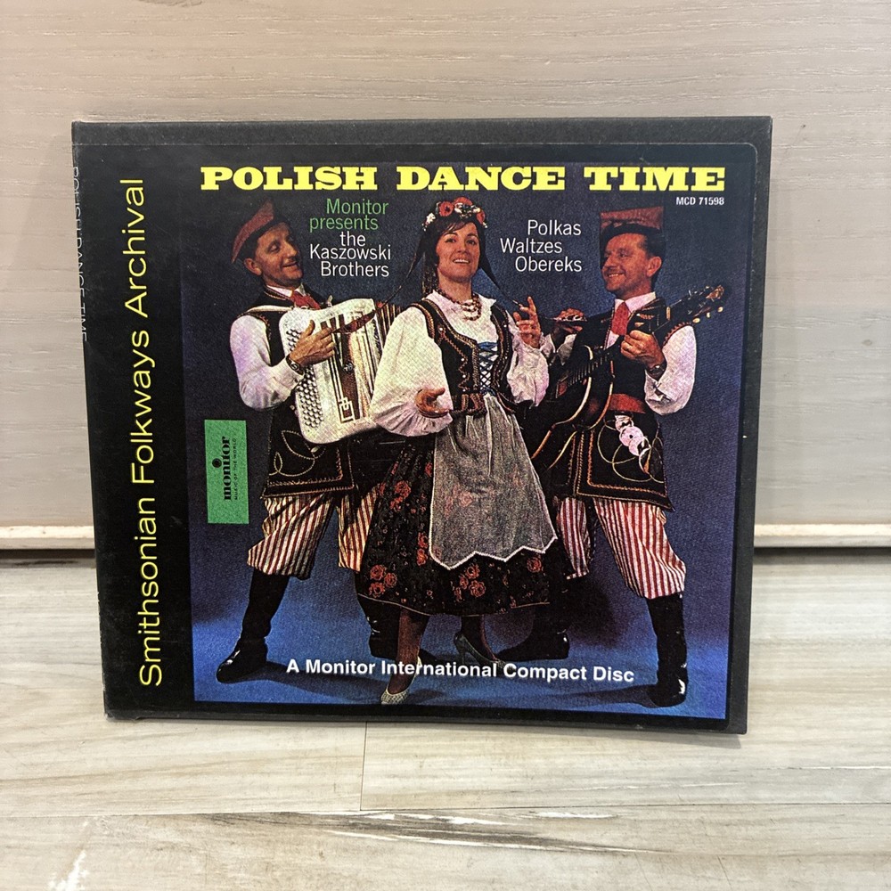 KASZOWSKI BROTHERS - Polish Dance Time - CD - Import VG+