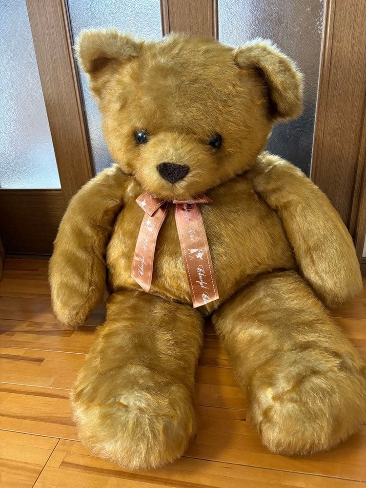 Large Brown Stuffed Bear 103cm Plush Toy Used