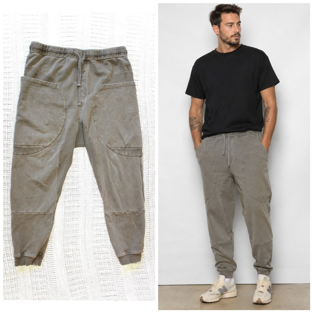 Kith Men's Sweatpants Green Size XL Joggers Heavyweight Cotton Streetwear Casual