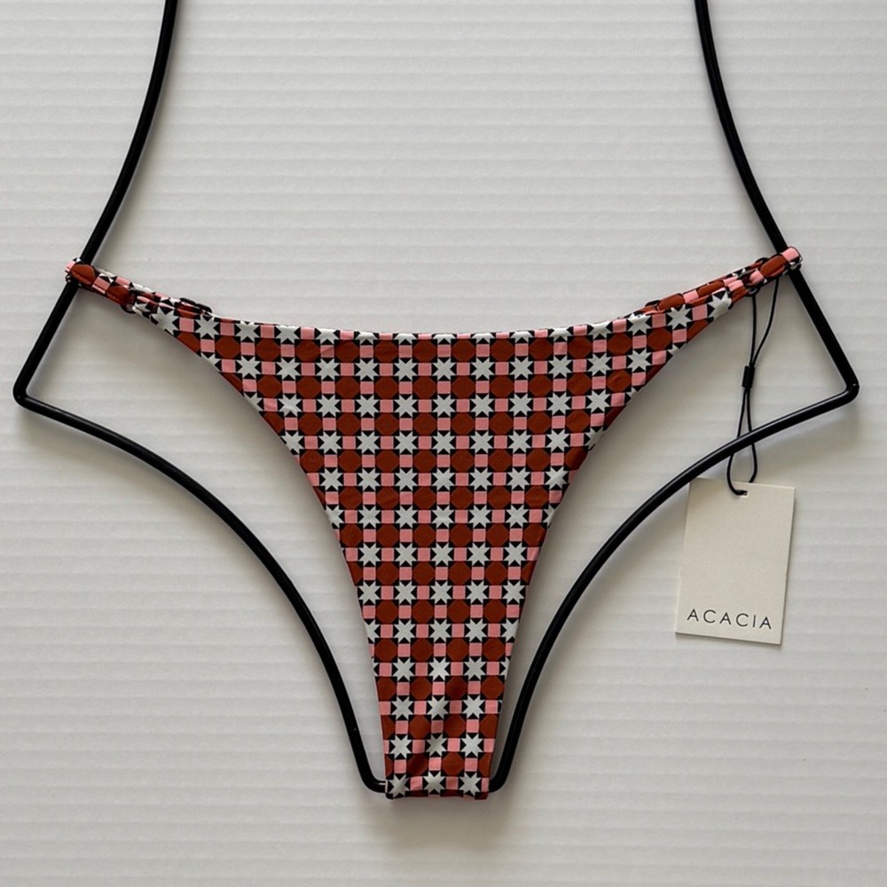 Acacia Swim RALPHY Bikini Bottom - Sidi - High Cut, Minimal Coverage - Large-image