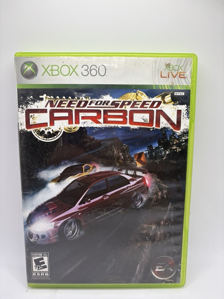 Need for Speed: Carbon - Microsoft Xbox 360 No Manual Tested